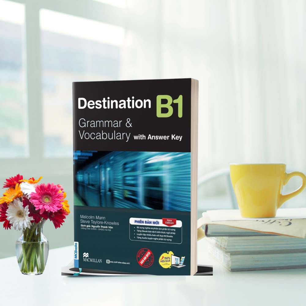 Sách - Destination B1 Grammar and Vocabulary (Kèm Đáp Án + Bài tập thực hành)-MC