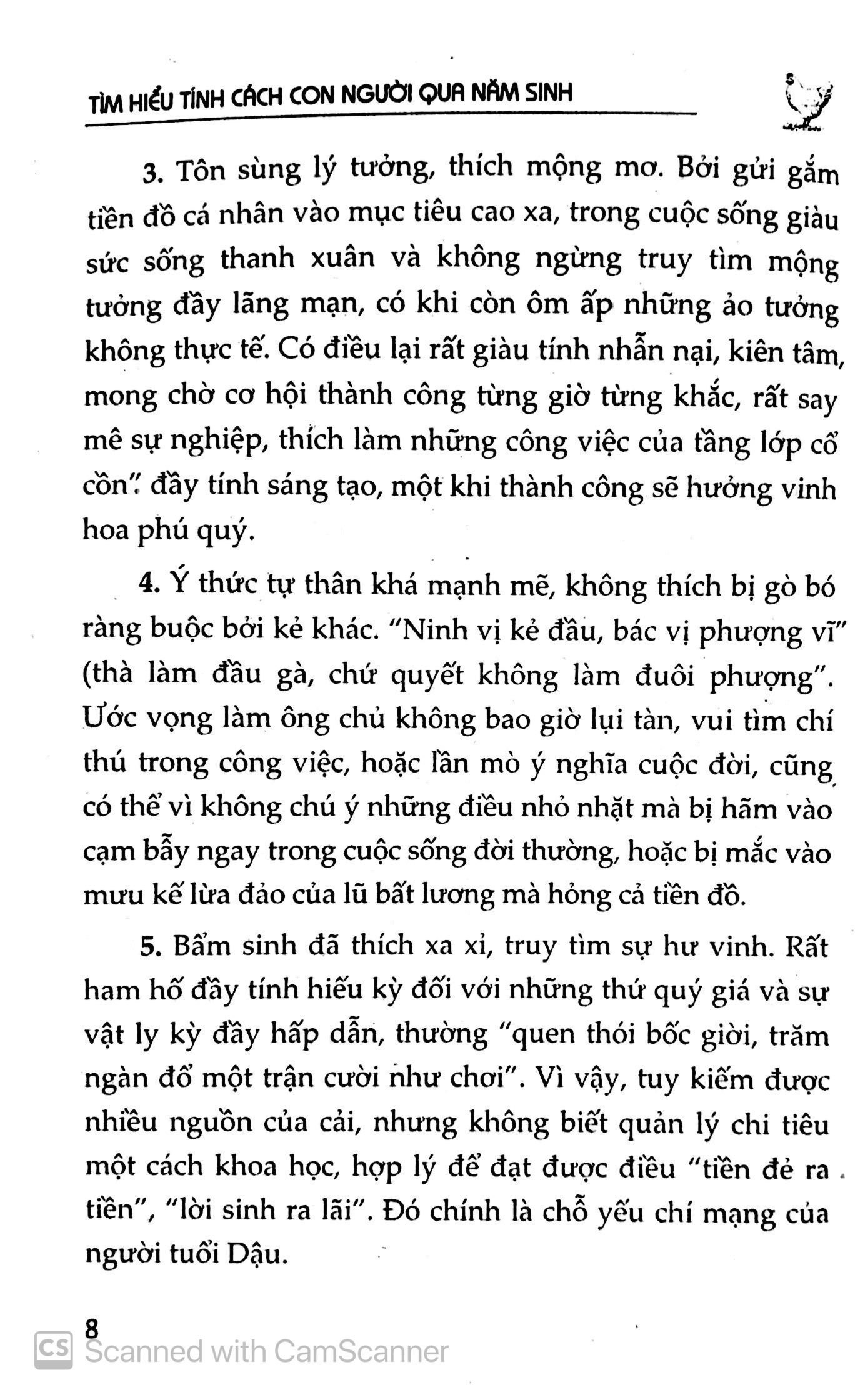 Tìm Hiểu Tính Cách Con Người Qua Năm Sinh Tuổi Dậu