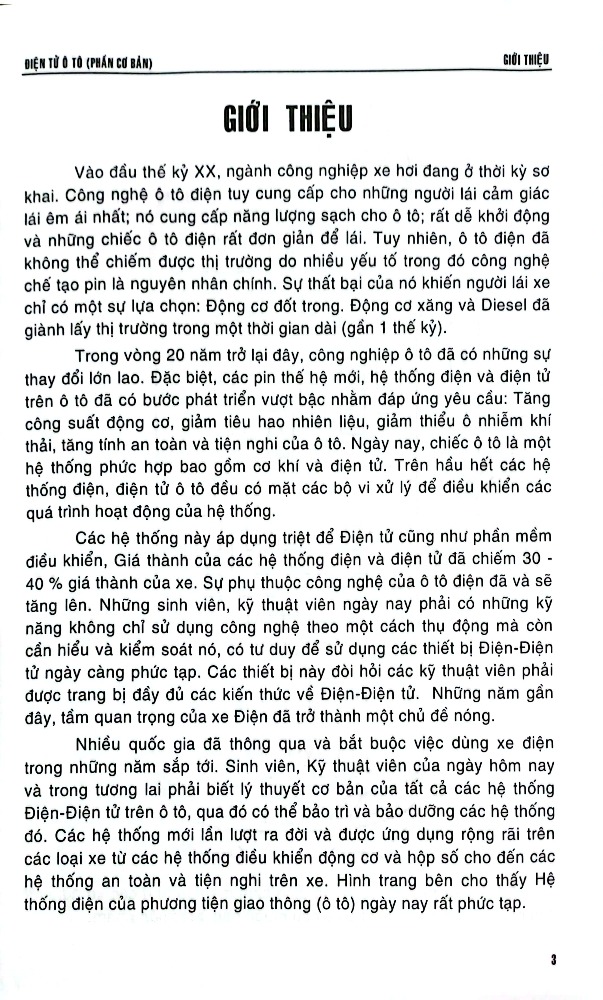 Điện Tử Ô Tô (Phần Cơ Bản) - Giáo Trình Điện Tử Ô Tô - PGS. TS. Nguyễn Vũ Quỳnh