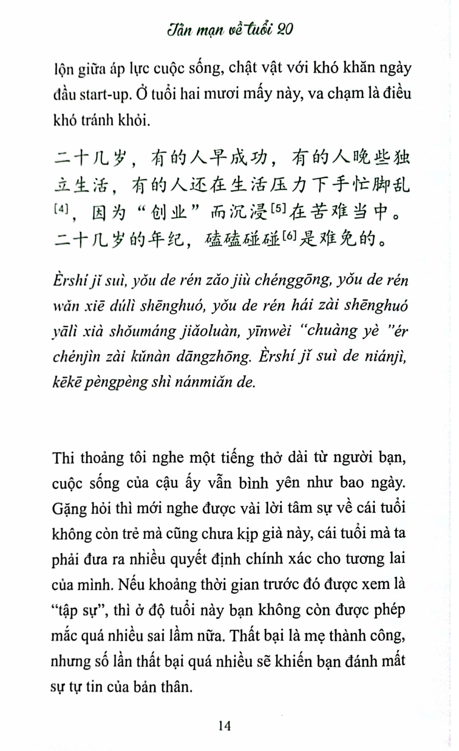 Tản Mạn Về Tuổi 20 - AZ