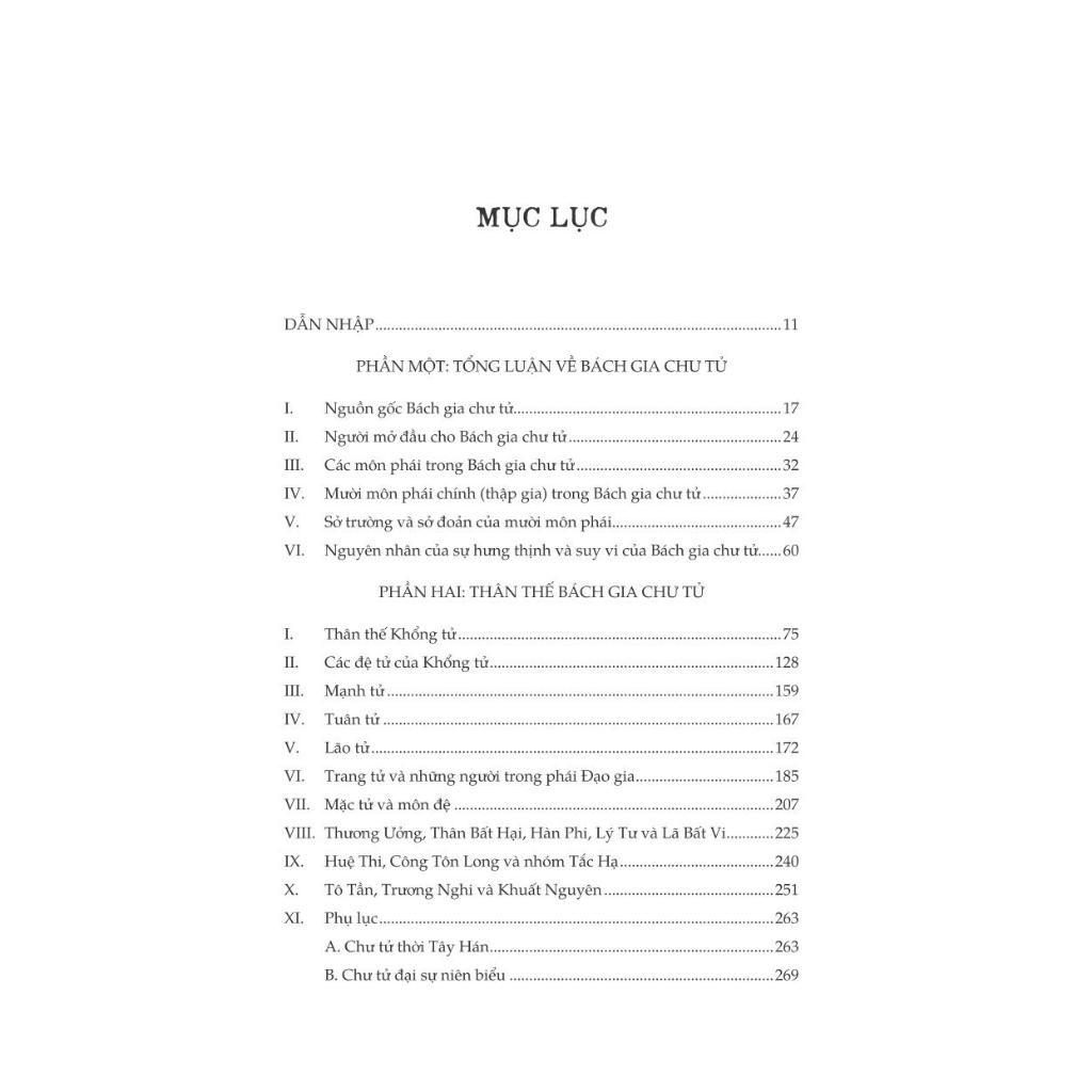 Bách gia chư tử: Các môn phái triết học dưới thời Xuân Thu Chiến Quốc (Trần Văn Hải Minh) - Bản Quyền
