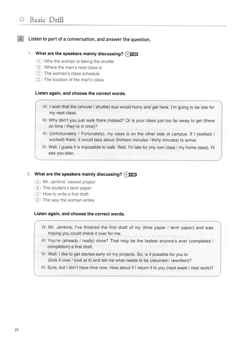 How To Master Skills For The TOEFL iBT Listening Basic (Kèm CD - Tái Bản 2017)