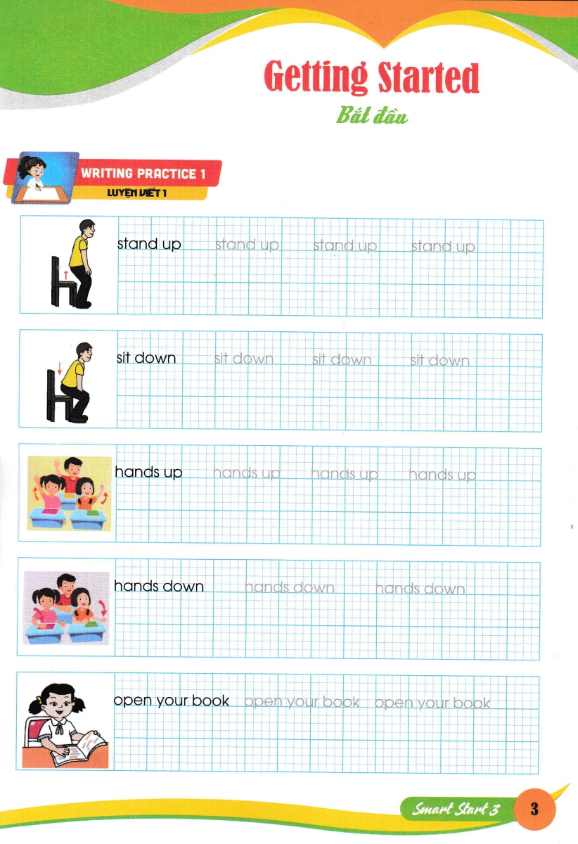 Em Luyện Viết Tiếng Anh Và Nhớ Từ Vựng - Smart Start 3 (Bám Sát SGK I-Learn Smart Start 3) - HA