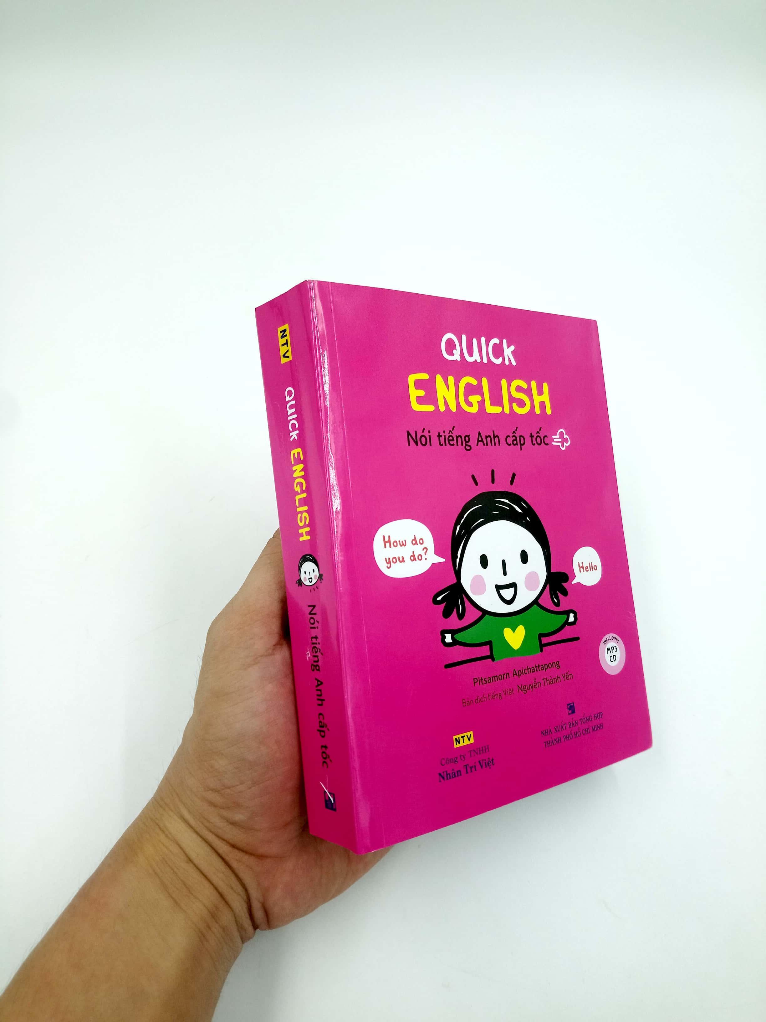 Quick English - Nói Tiếng Anh Cấp Tốc (CD) (Tái Bản 2018)