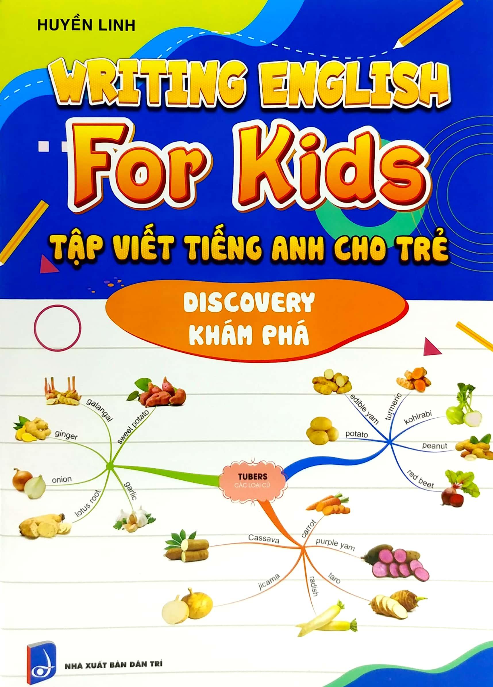Tập Viết Tiếng Anh Cho Trẻ - Khám Phá