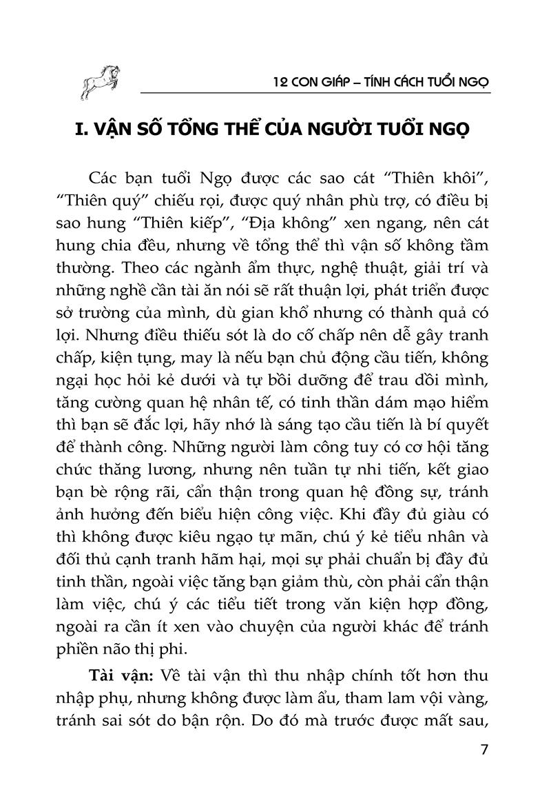 Tìm Hiểu Tính Cách Con Người Qua Năm Sinh Tuổi Ngọ