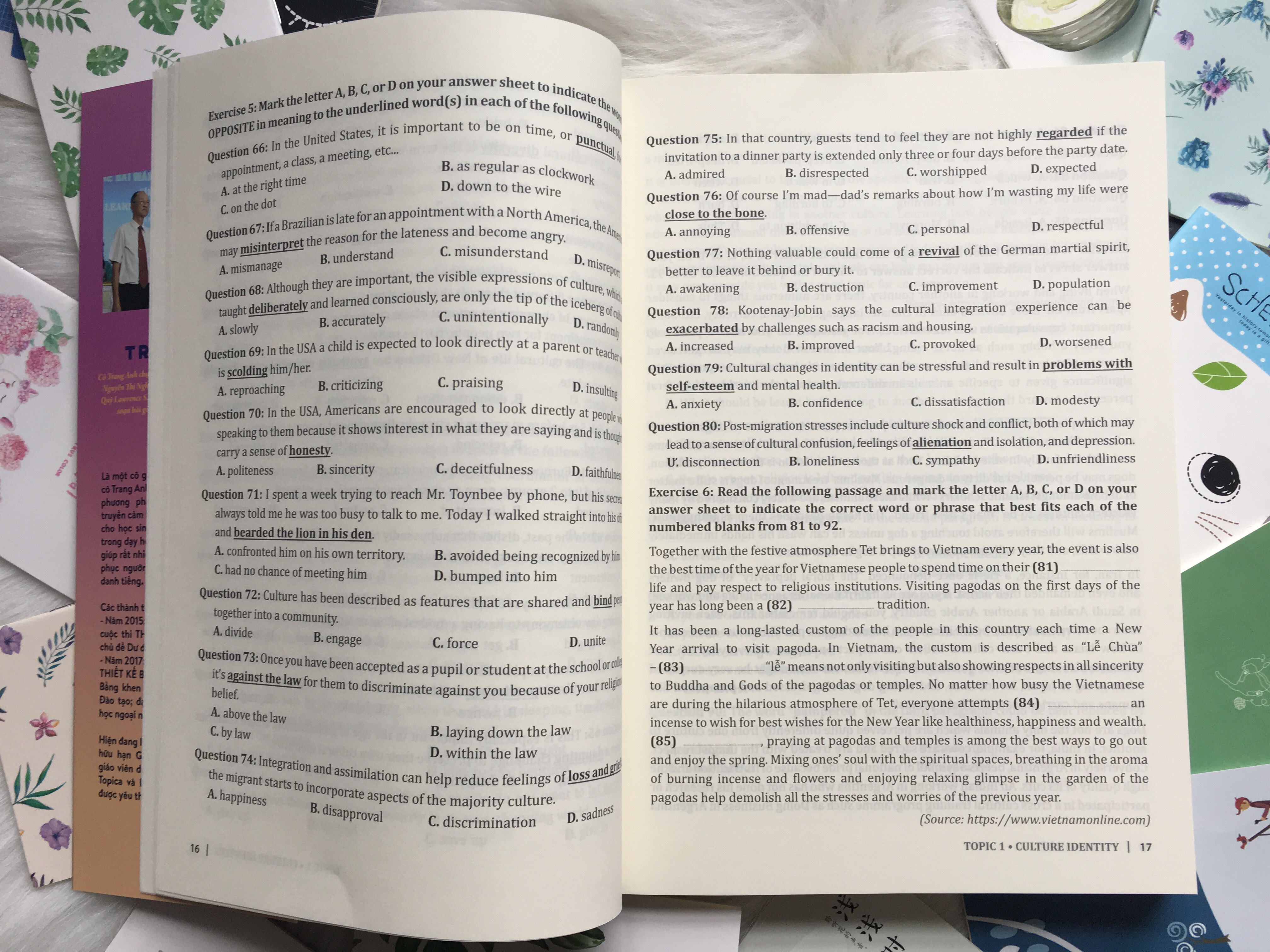 Sách: 30 Chủ Đề Từ Vựng Tiếng Anh - Tập 1 (Trang Anh) - Tặng Kèm Sổ Tay Mini Siêu Dễ Thương