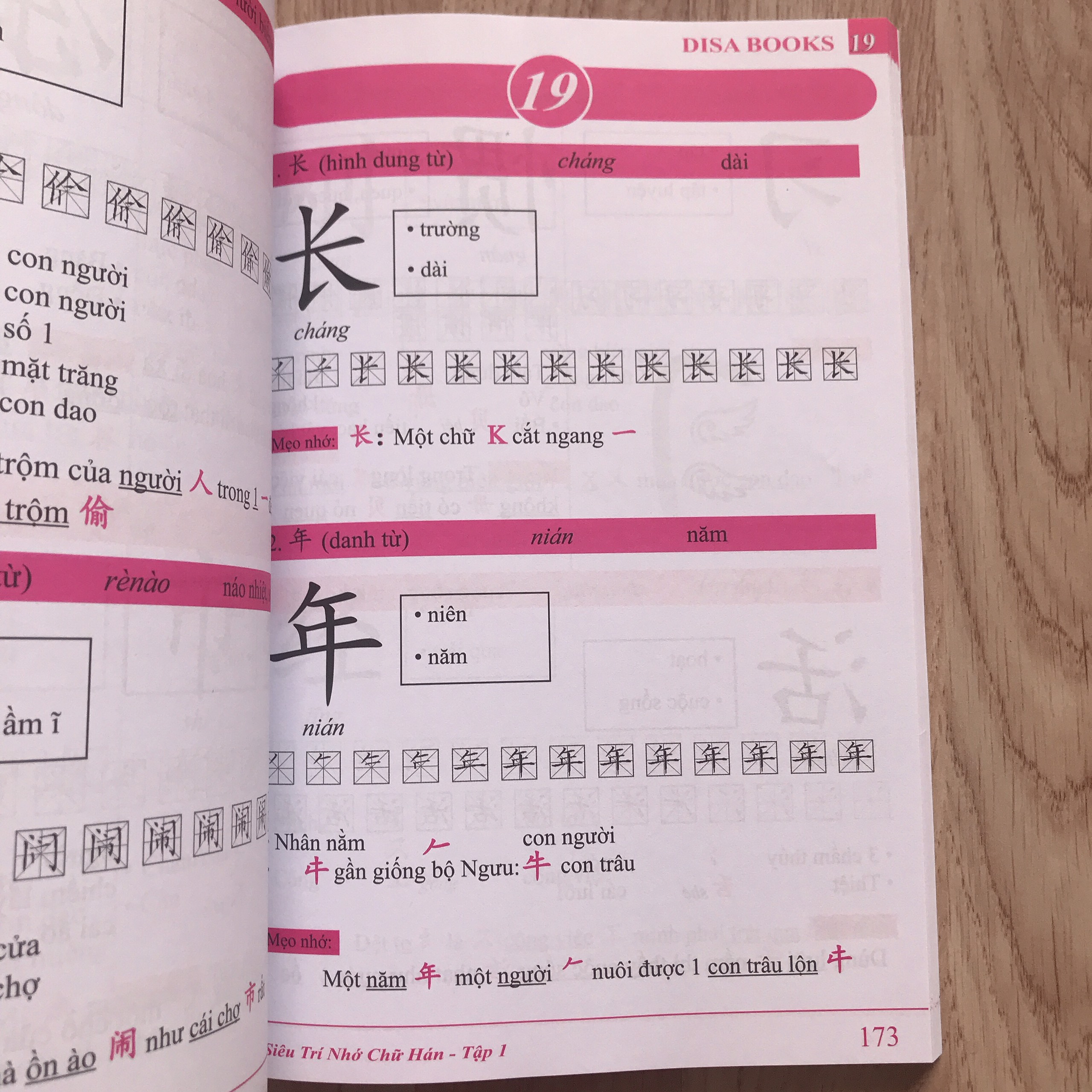 Sách-Combo 2 sách Sổ tay từ vựng HSK1-2-3-4 và TOCFL band A + Siêu trí nhớ 1000 chữ hán Tập 3+ DVD tài liệu