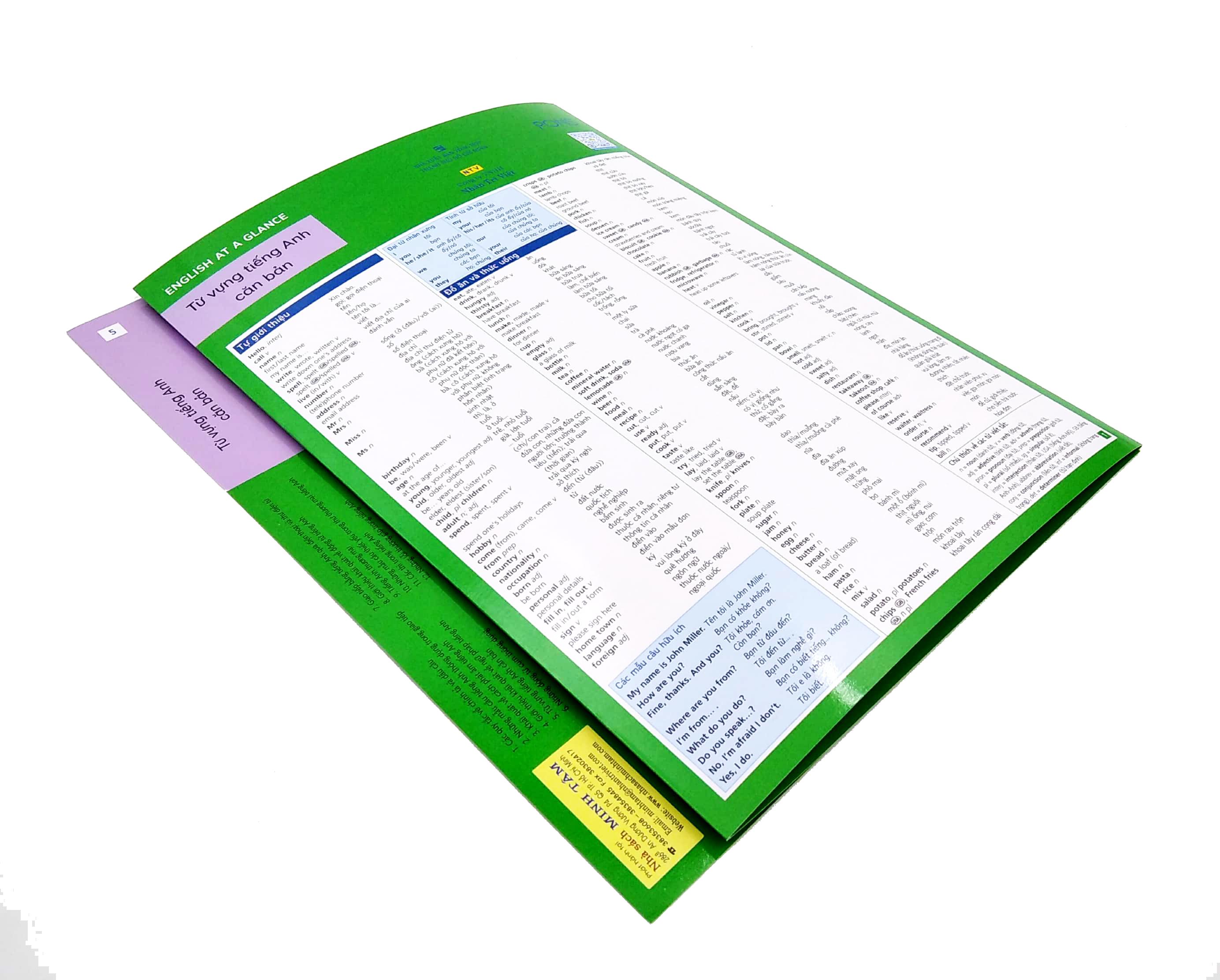 English At A Glance – Từ Vựng Tiếng Anh Căn Bản