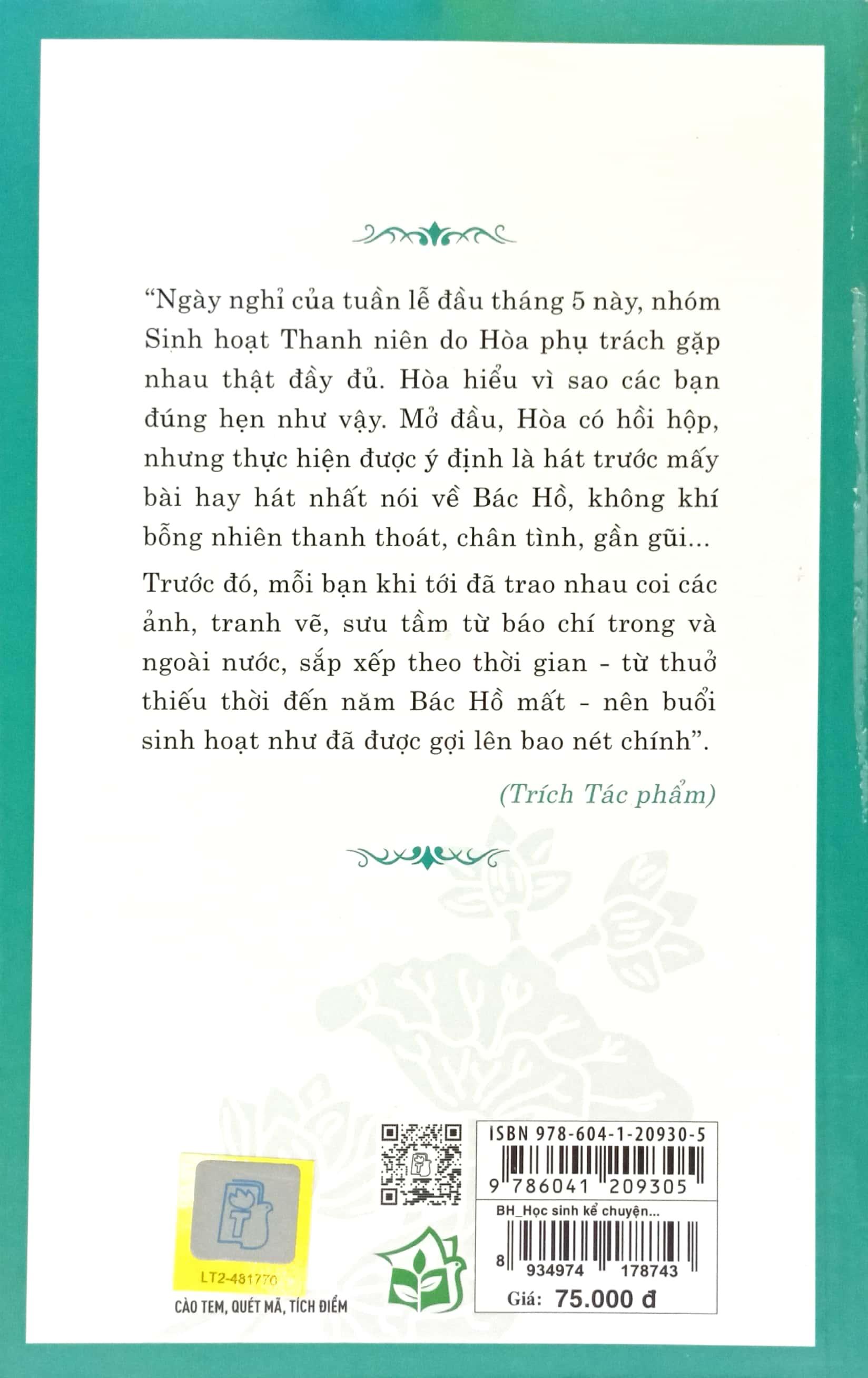 Di Sản Hồ Chí Minh - Học Sinh Kể Chuyện Bác Hồ