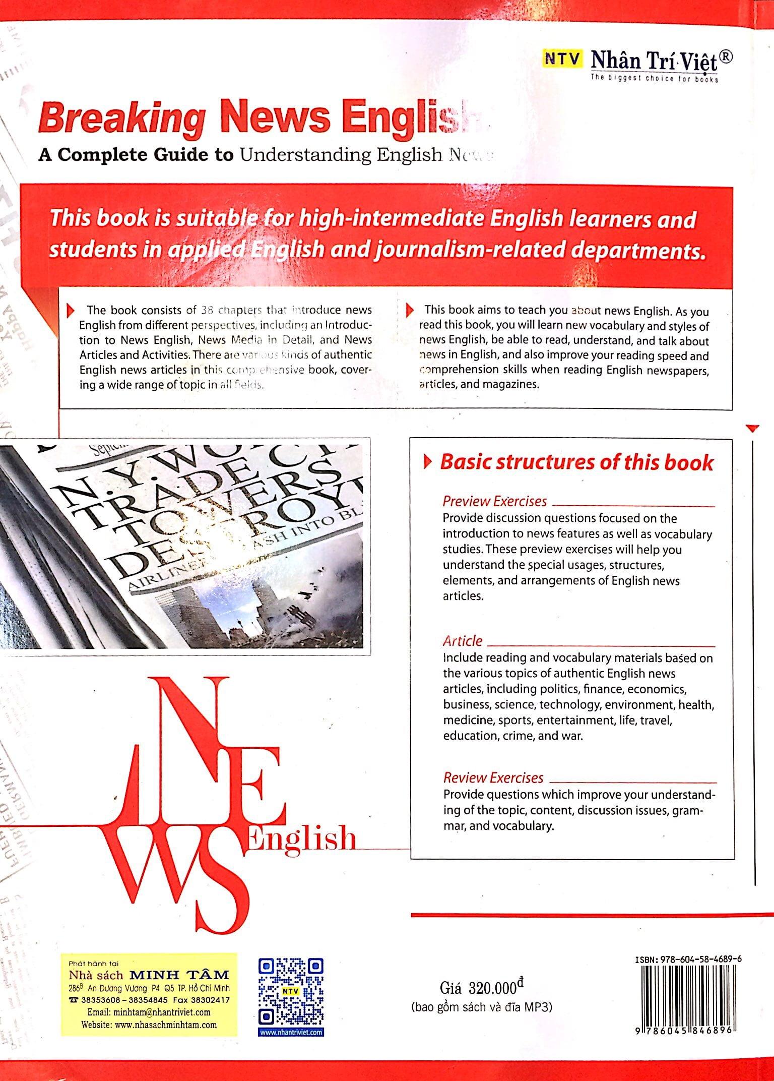 Breaking News English (Kèm file MP3)