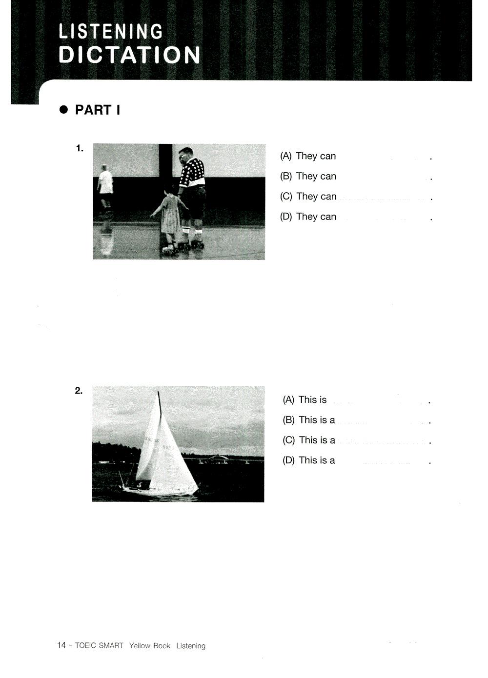 Toeic Smart - Yellow Book Listening (Kèm CD)