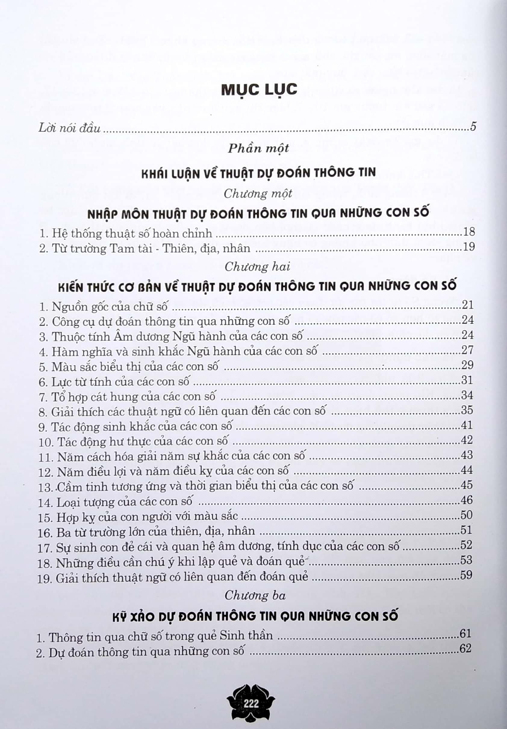 Lập Quẻ Bằng Con Số (Tái Bản)