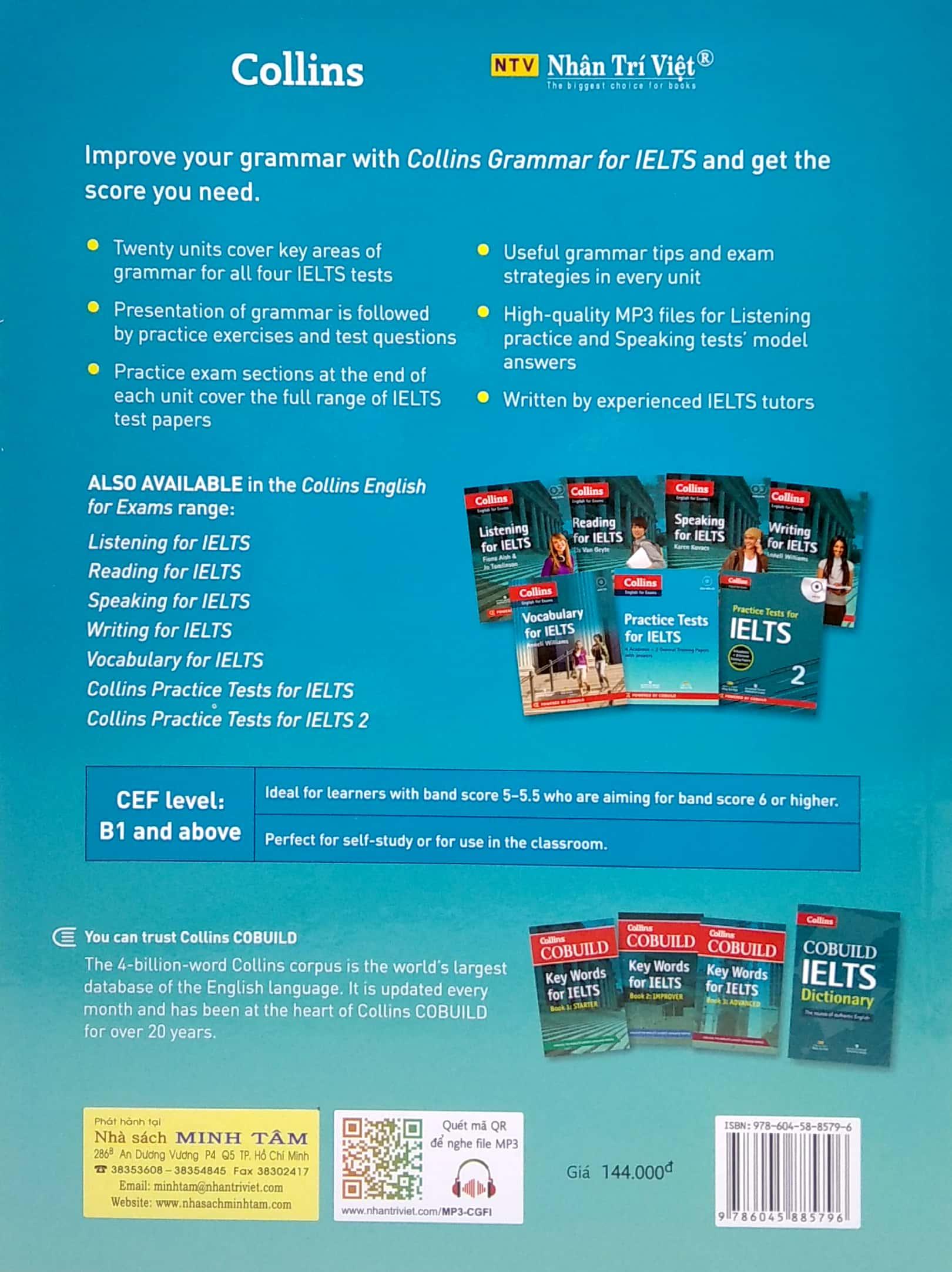 Collins Grammar For IELTS