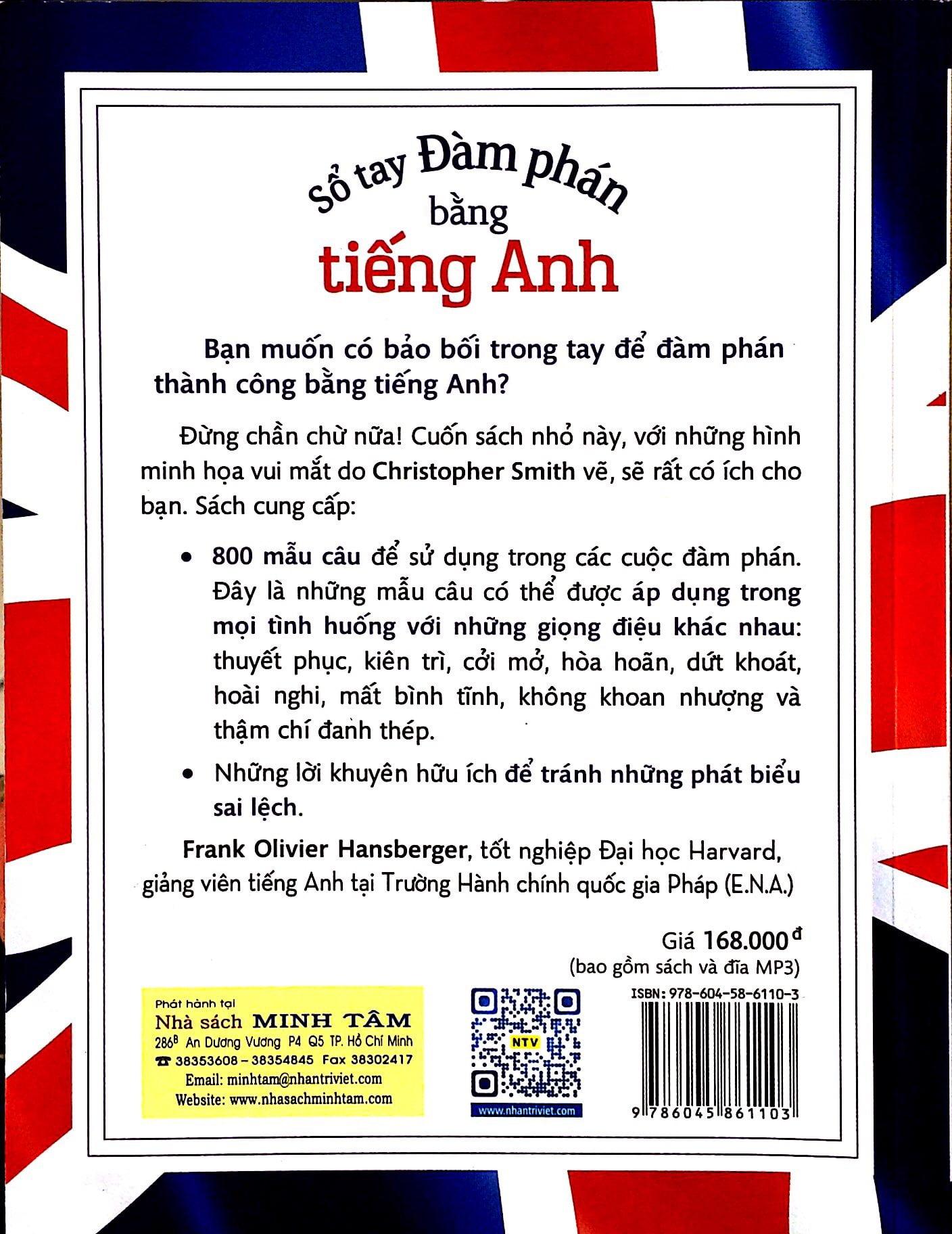 Sổ Tay Đàm Phán Bằng Tiếng Anh (Kèm CD)