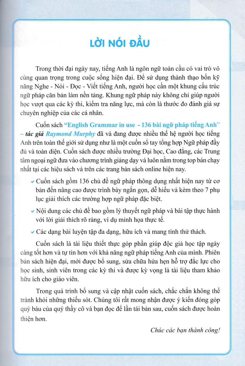 Combo Sách English Grammar In Use - 136 Đề Mục Ngữ Pháp Tiếng Anh + Mind Map English Vocabulary - Từ Vựng Tiếng Anh Qua Sơ Đồ Tư Duy (Bộ 2 Cuốn)