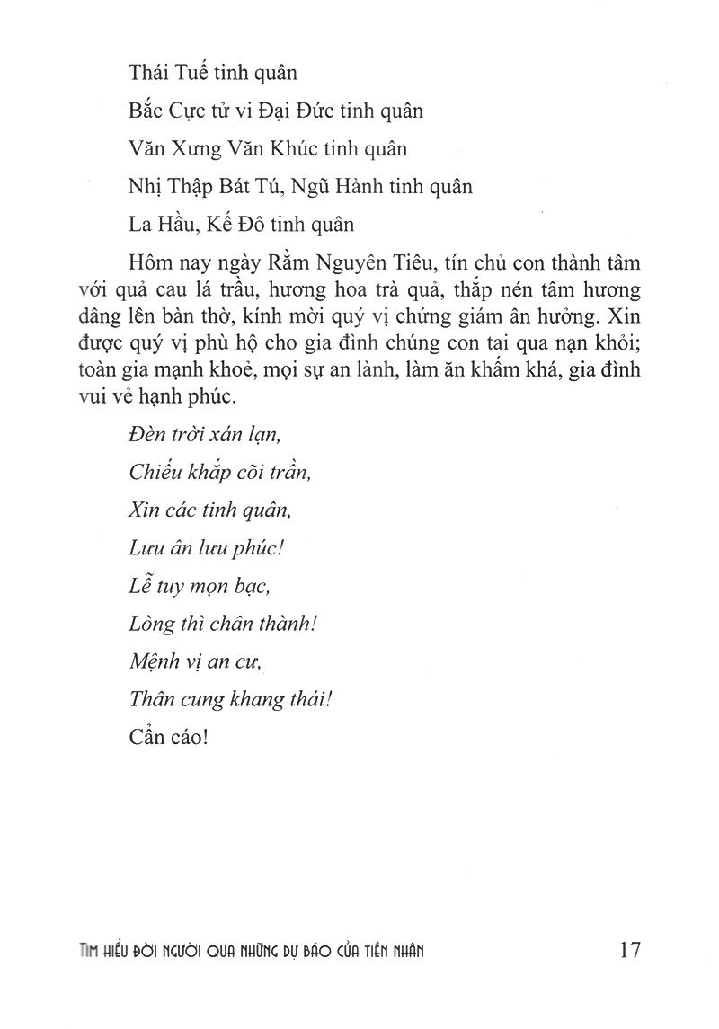 Tìm Hiểu Đời Người Qua Những Dự Báo Của Tiền Nhân