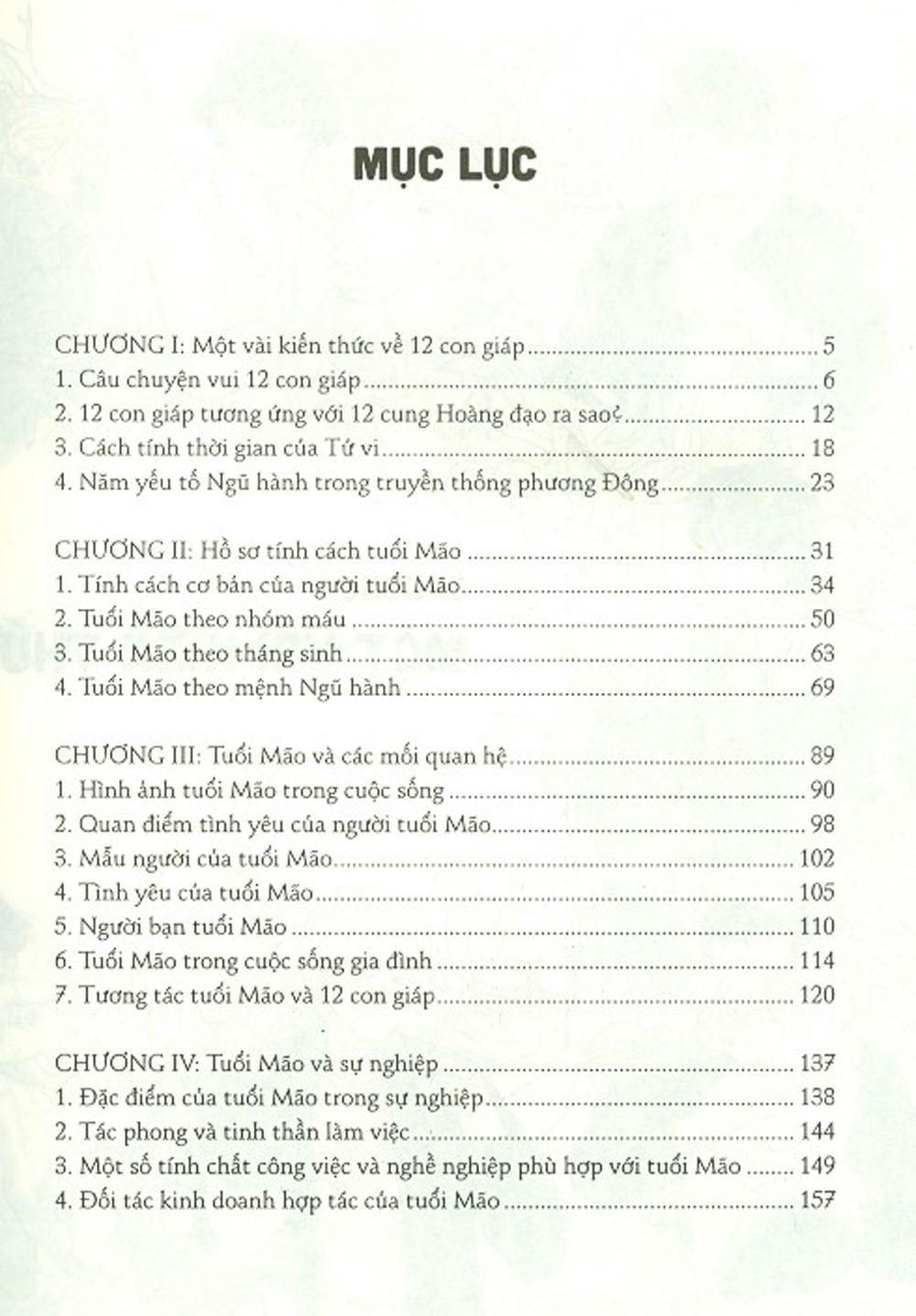 Hồ Sơ Tính Cách 12 Con Giáp - Bí Mật Tuổi Mão (Tặng Kèm Postcard)