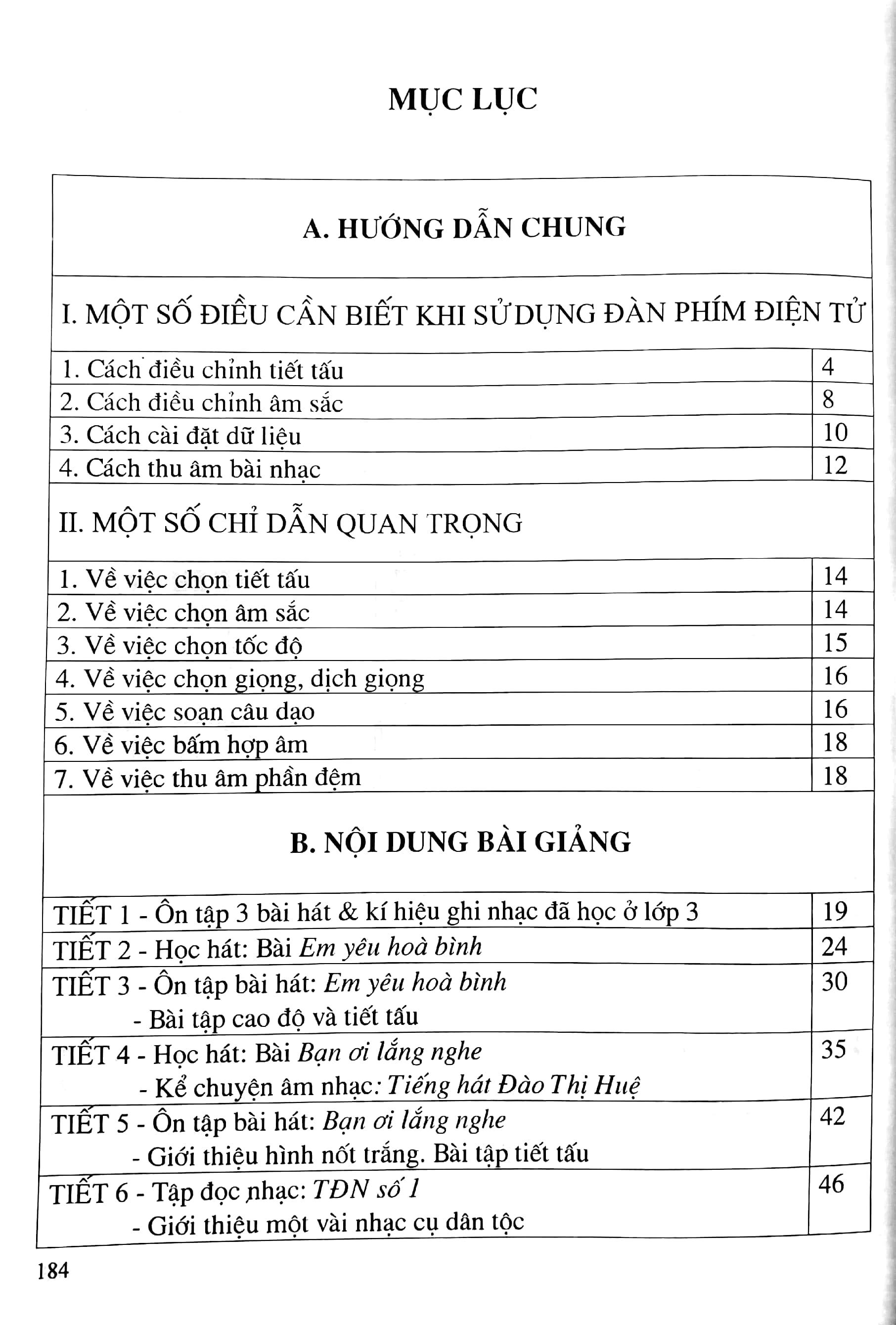 Giúp Giáo Viên Sử Dụng Tốt Đàn Phím Điện Tử Trong Thiết Kế Bài Giảng Âm Nhạc Lớp 4 (Kèm CD)