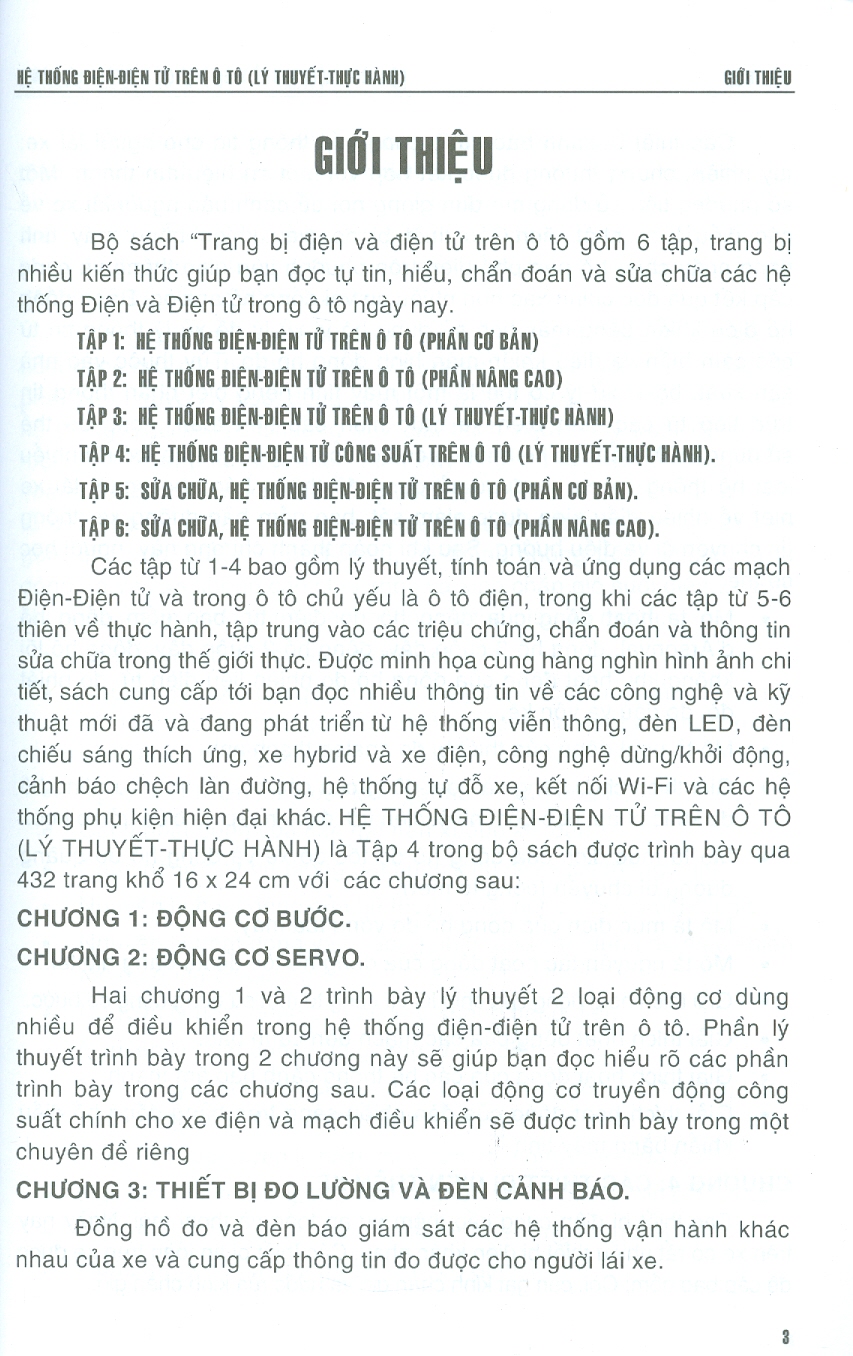 Hệ Thống Điện - Điện Tử Trên Ô Tô (Lý Thuyết - Thực Hành)