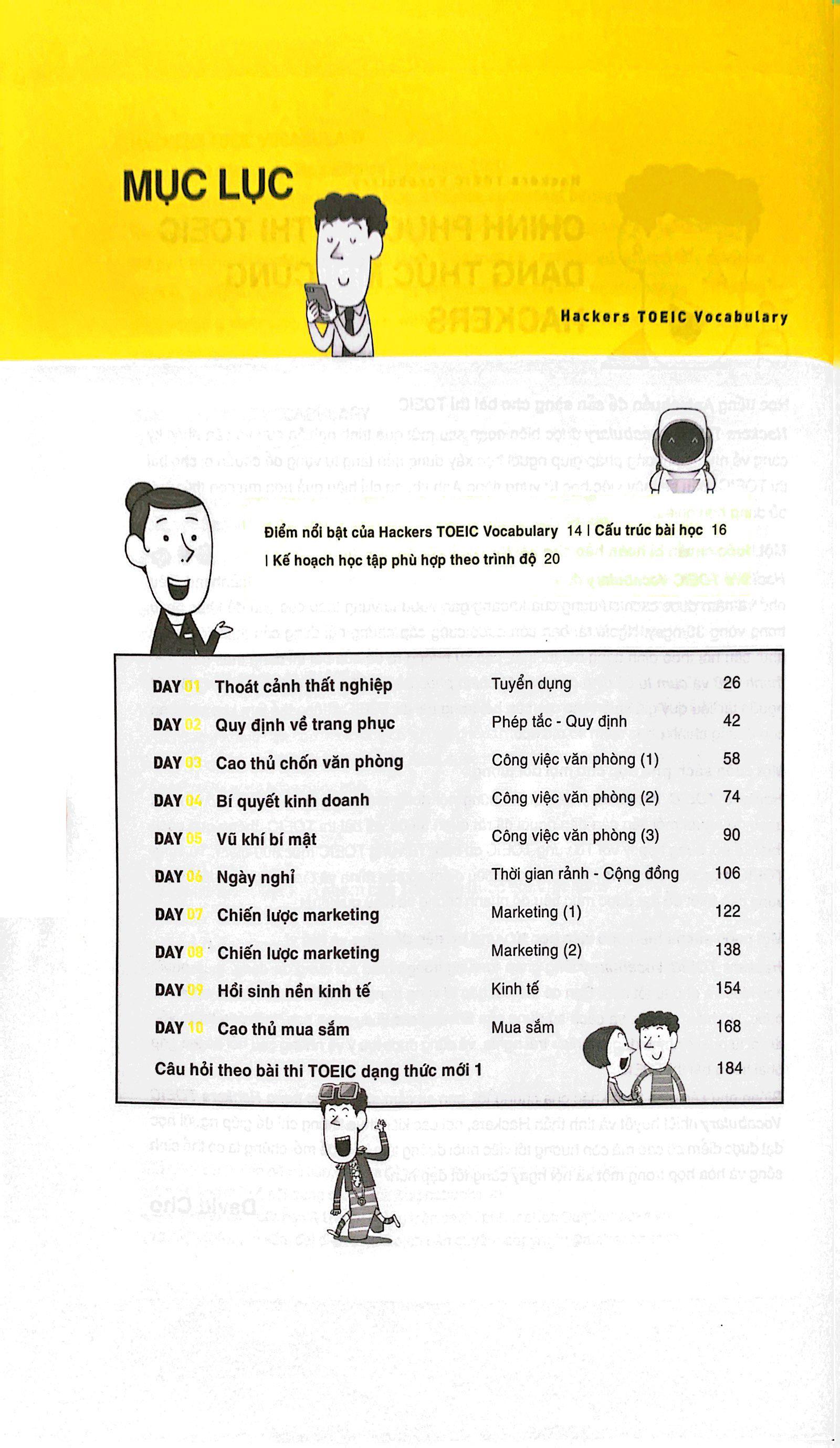 Hackers Toeic Vocabulary (Tái Bản 2023)