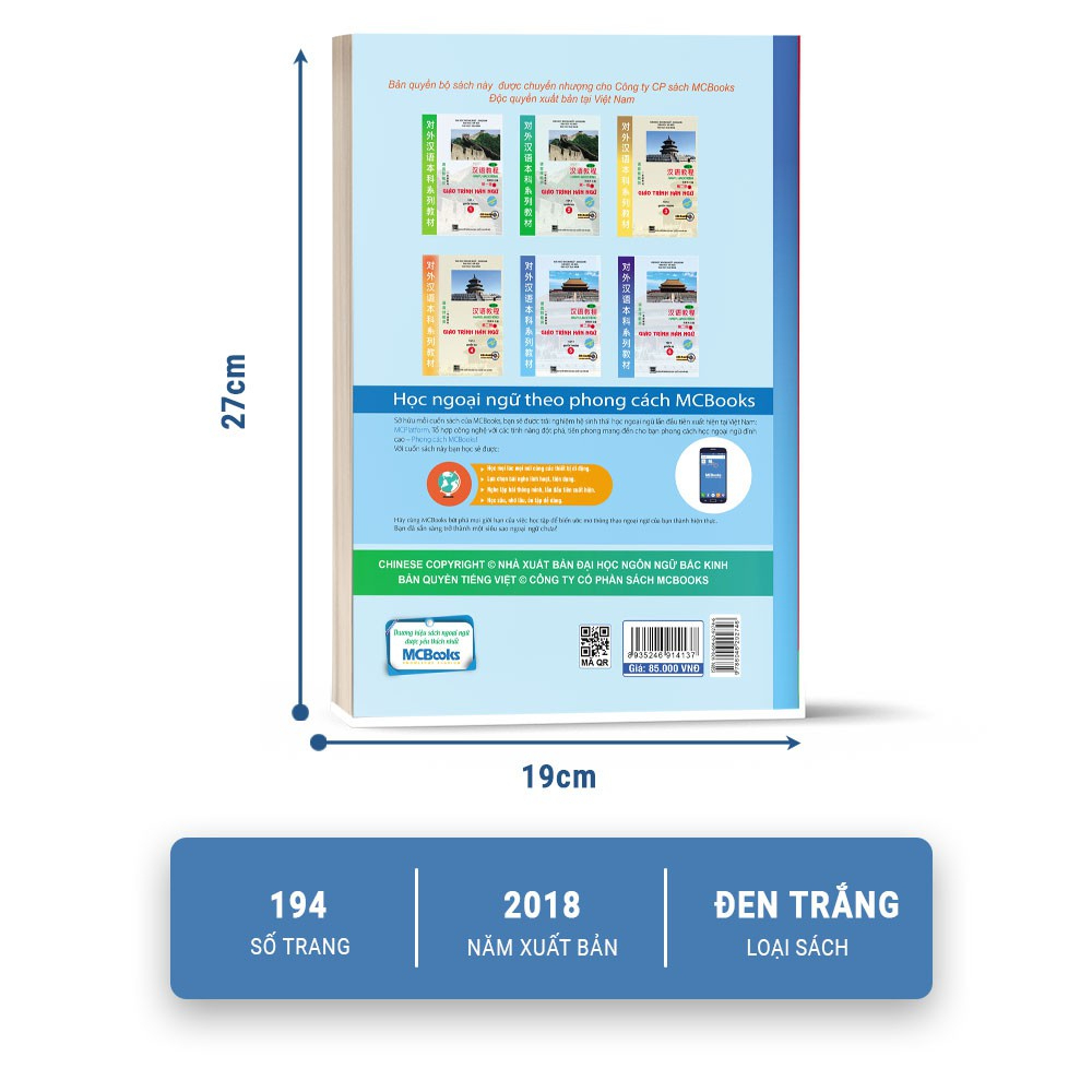 Sách - Combo Giáo Trình Hán Ngữ Tập 3 (Quyển Thượng và Quyển Hạ) - MCBooks