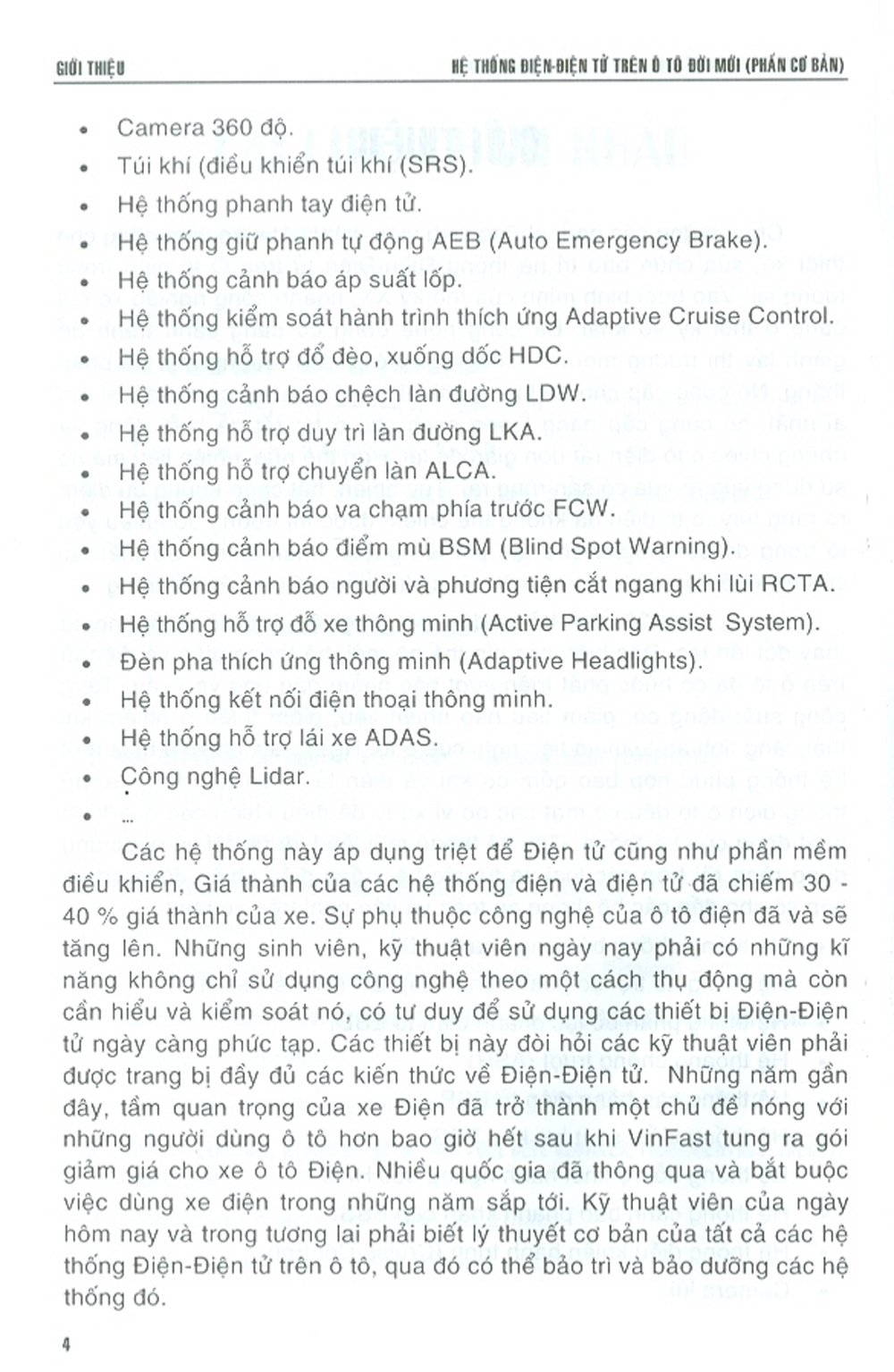 Hệ Thống Điện - Điện Tử Trên Ô Tô Đời Mới (Phần Cơ Bản)