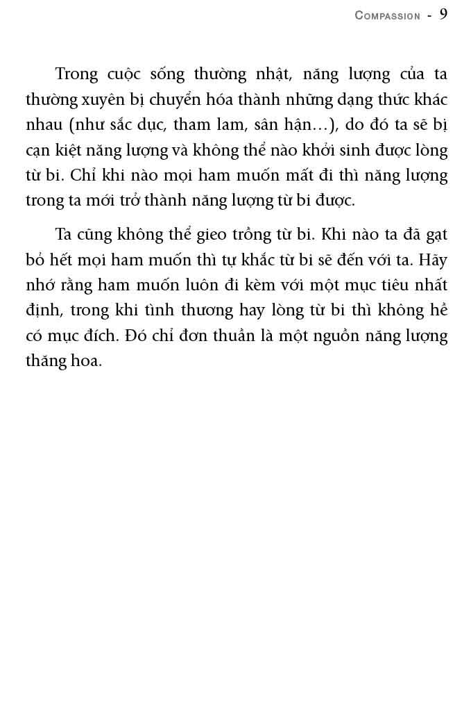 Sách OSHO Từ Bi - Compassion