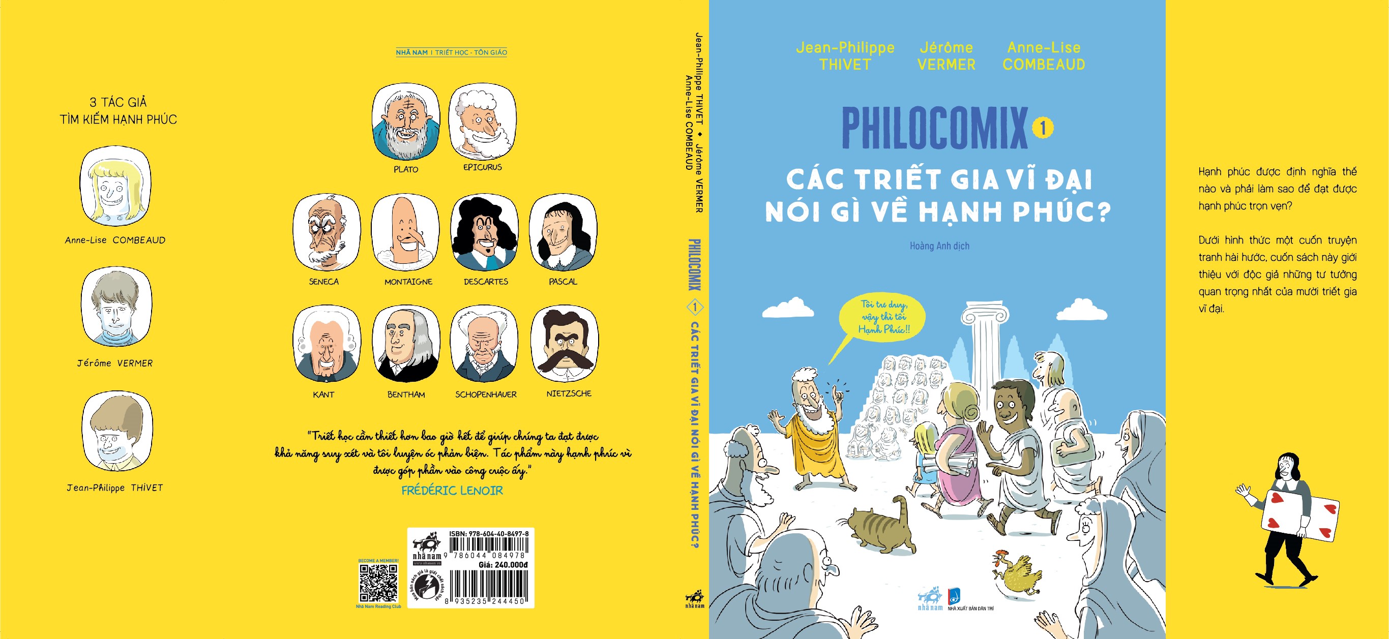 Philocomix 1 – Các Triết Gia Vĩ Đại Nói Gì Về Hạnh Phúc