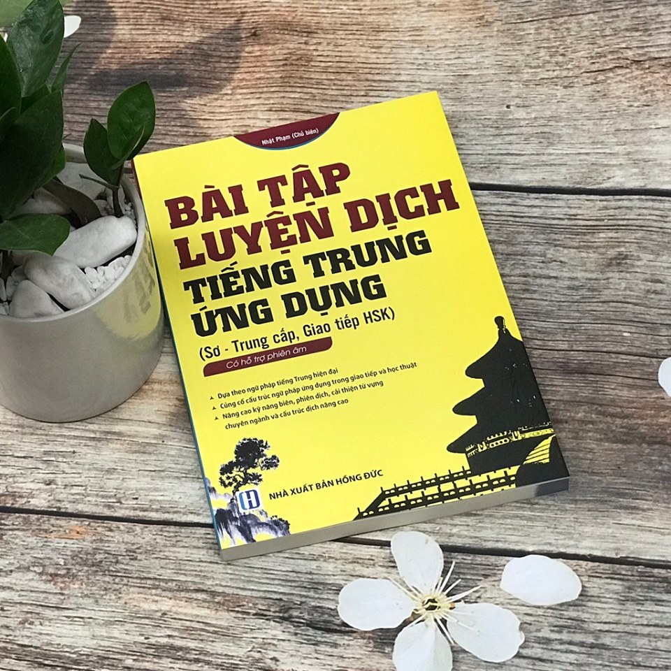 Sách - combo: Luyện thi HSK cấp tốc tập 2 (tương đương HSK 3+4 kèm CD) + Bài tập luyện dịch tiếng Trung ứng dụng (Sơ -Trung cấp, Giao tiếp HSK có mp3 nghe, có đáp án)+DVD tài liệu