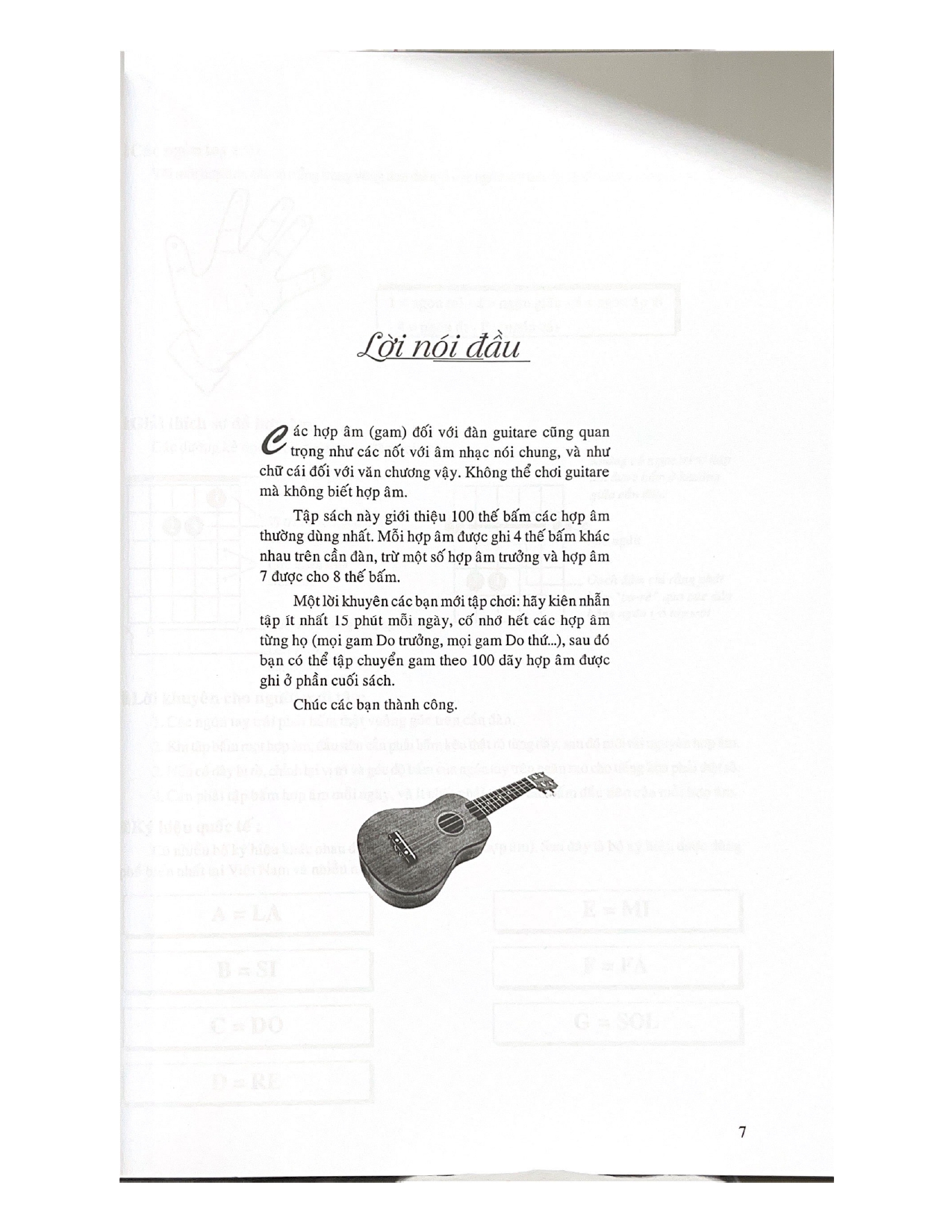 1000 Hợp Âm Cho Đàn Guitare (Tái Bản)