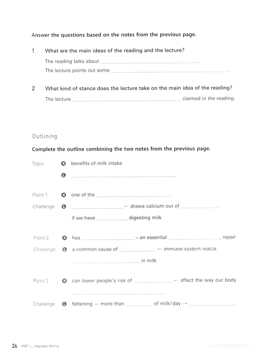 TOEFL iBT Activator Writing Advanced (Kèm CD)