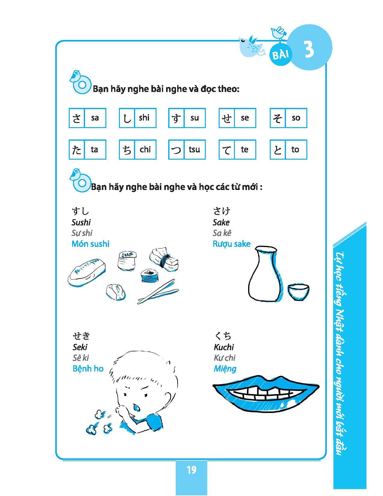 Tự Học Tiếng Nhật Cho Người Mới Bắt Đầu (Tái Bản)