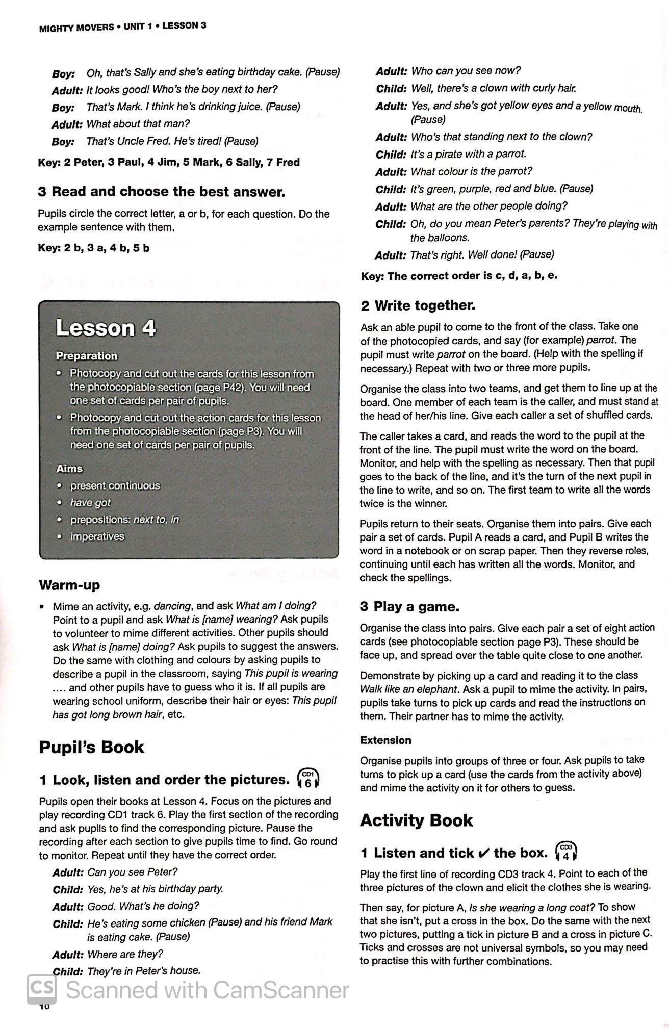 Mighty Movers 2nd Edition - Teacher