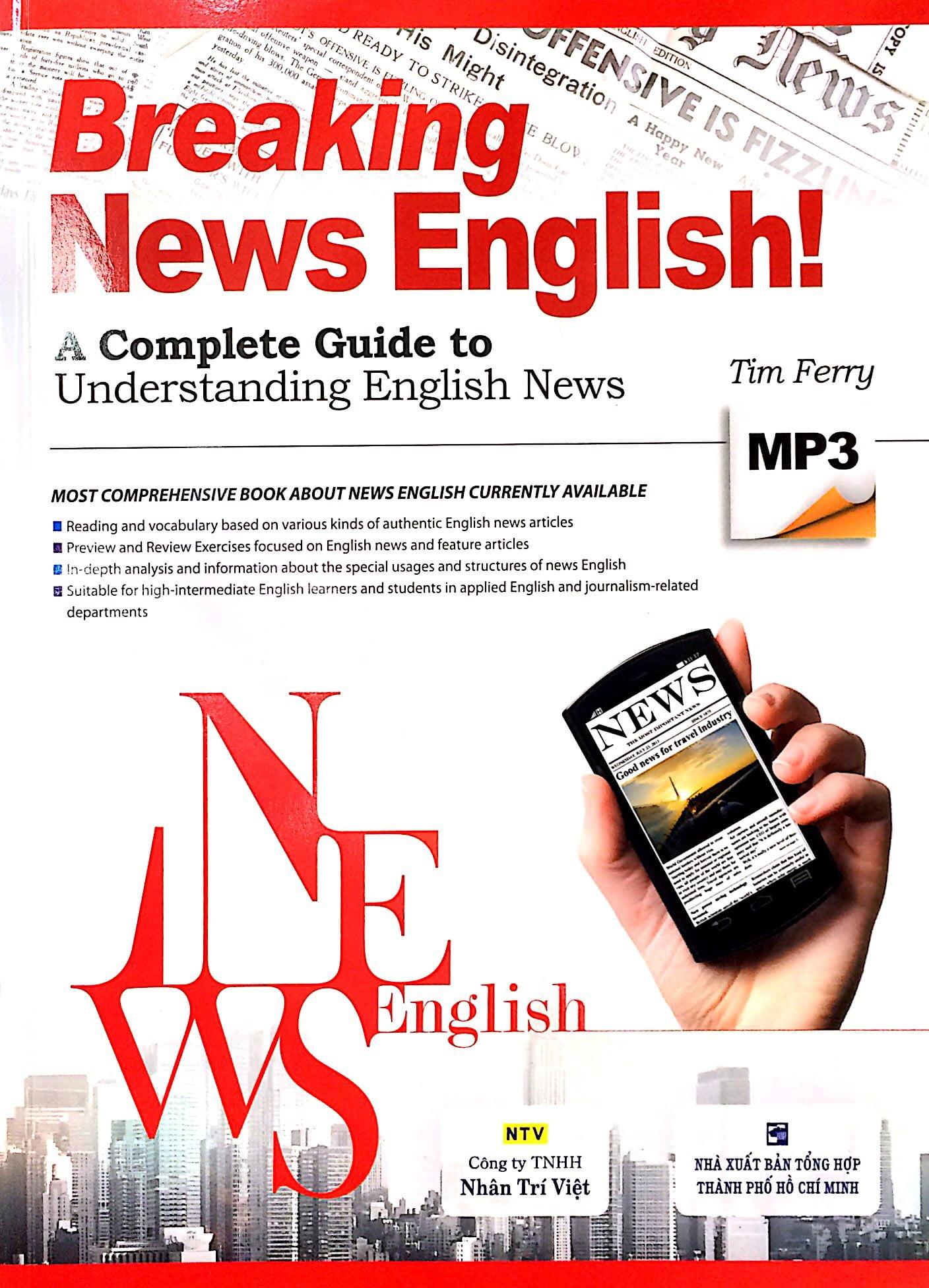 Breaking News English (Kèm file MP3)
