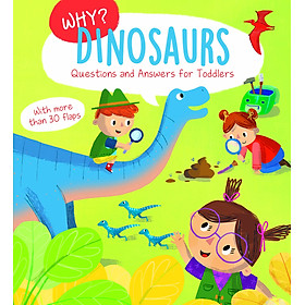 Sách thiếu nhi tiếng Anh : WHY? DINOSAURS