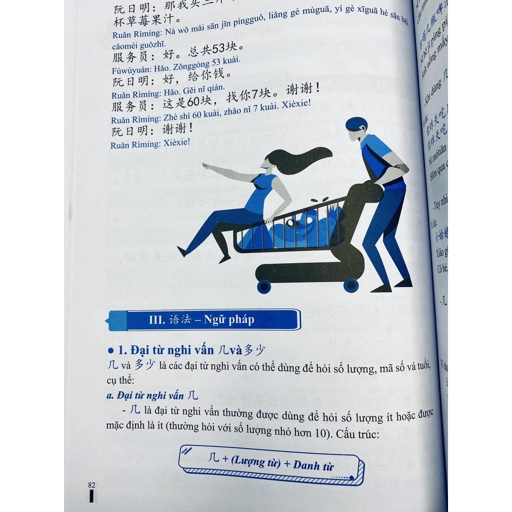 Sách - Combo: Giáo trình Tiếng Trung HSK1-2-3 giao tiếp - Tặng kèm sách bài tập +DVD tài liệu