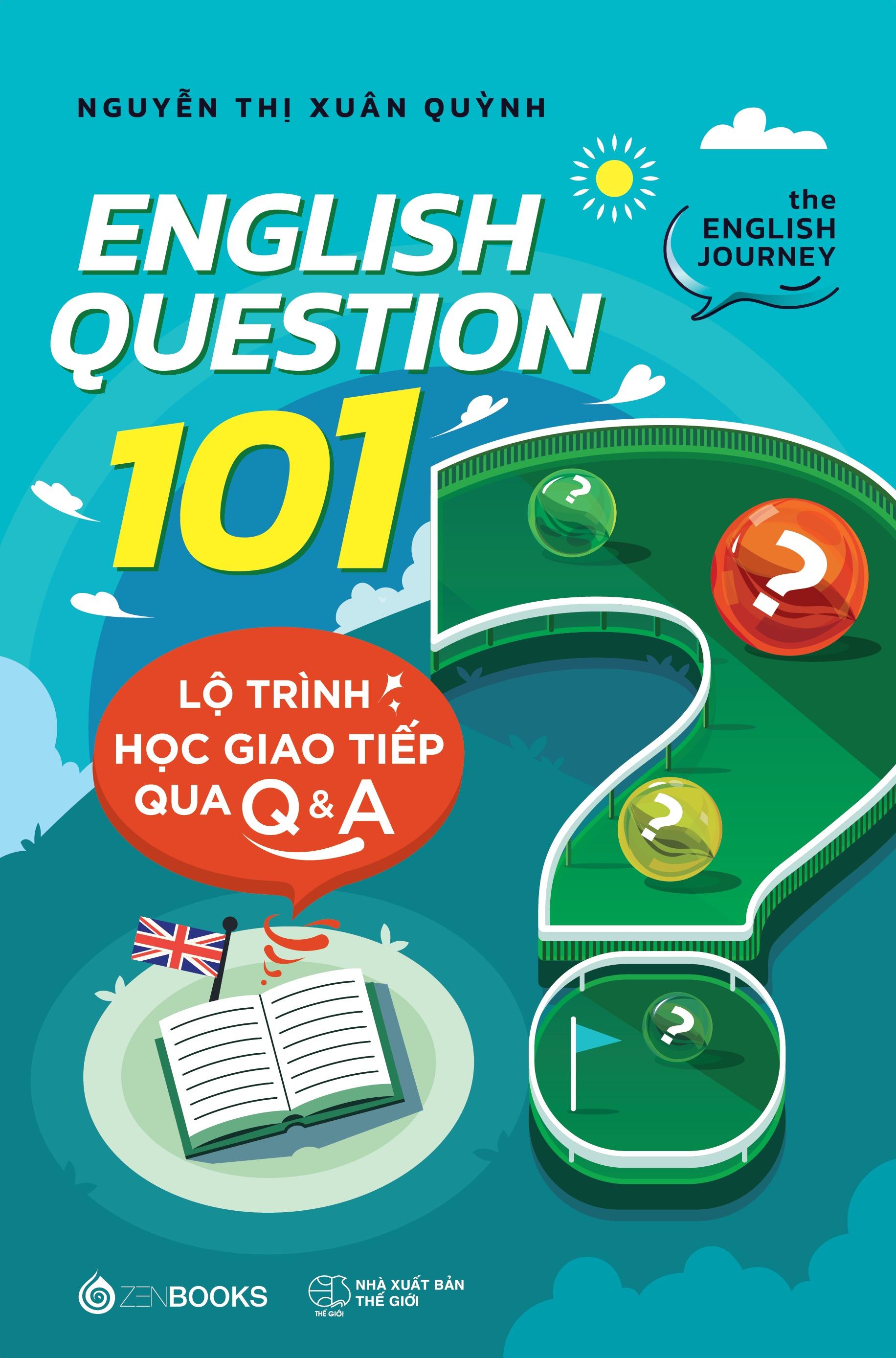 Sách - Combo Sách Lộ Trình Học Tiếng Anh Cho Người Mất Gốc - The English Journey + English Question 101 - Lộ Trình Học Giao Tiếp Qua Q&A (Bộ 2 Cuốn)