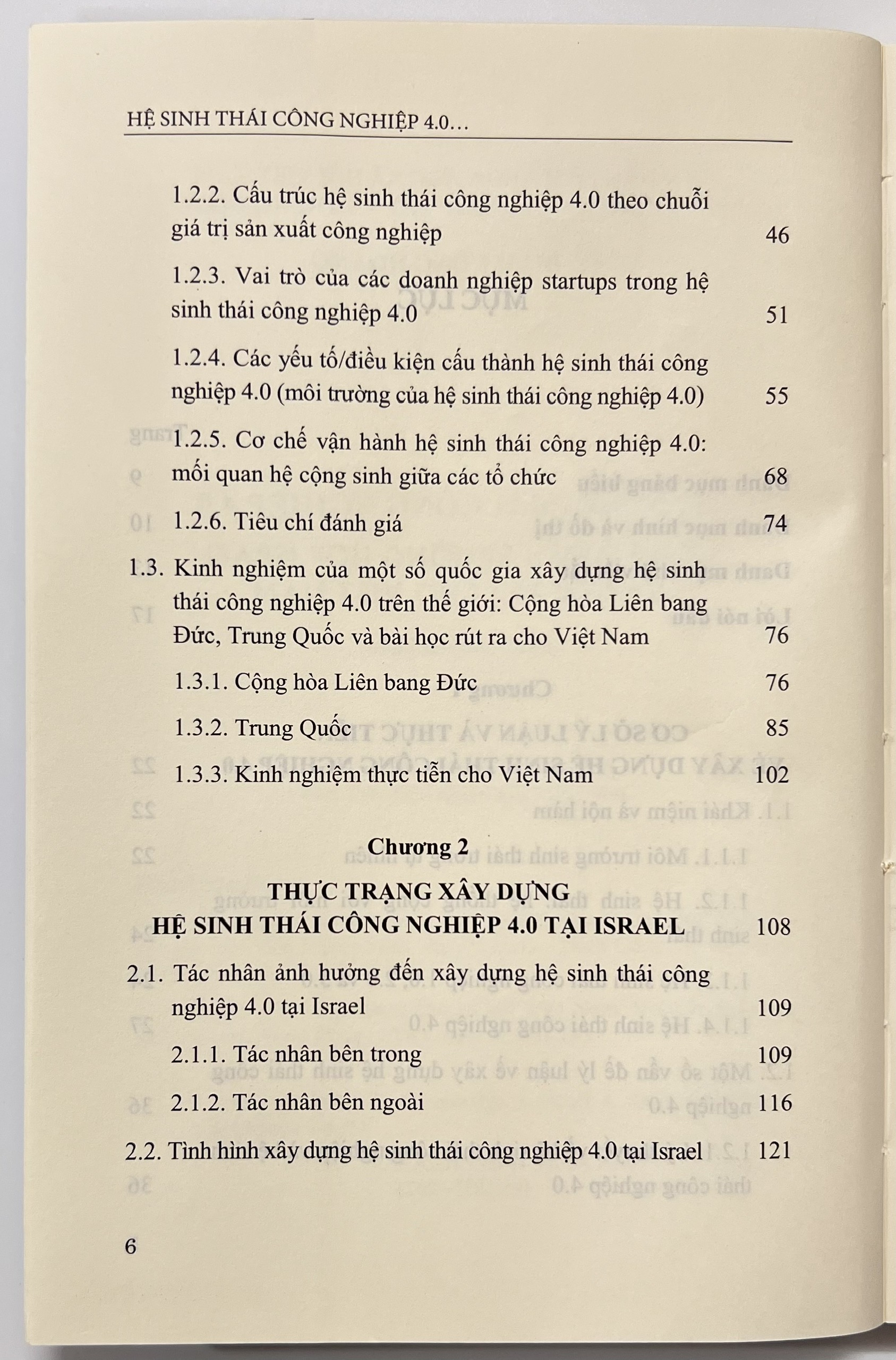Sách - Hệ Sinh Thái Công Nghiệp 4.0 Nghiên Cứu Trường Hợp ISRAEL Và Gợi Mở Cho Việt Nam