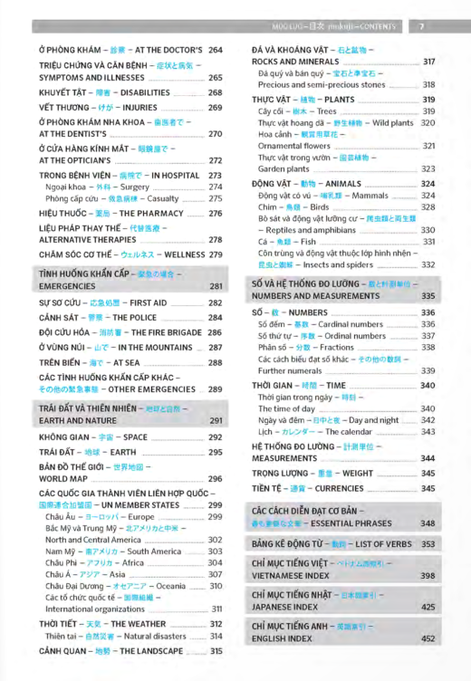 PONS GENERAL REFERENCE – TRILINGUAL VISUAL DICTIONARY Vietnamese–Japanese–English