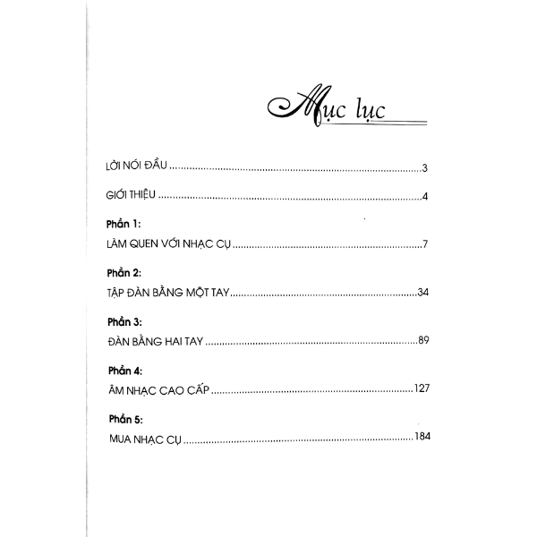 Học Đàn Piano
