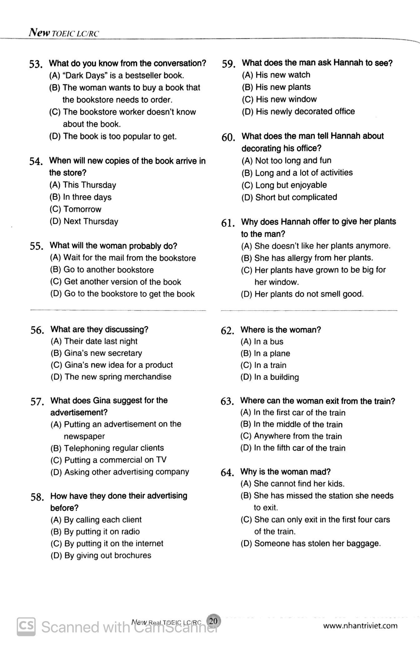 Longman New Real TOEIC Full Actual Tests (Kèm CD)