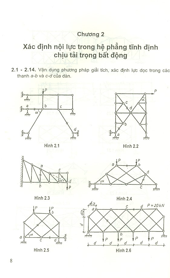 Bài Tập Cơ Học Kết Cấu - Tập 1 - Hệ Tĩnh Định (Tái bản năm 2020)