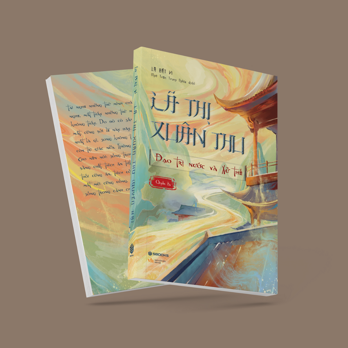 Sách - Combo 2 Cuốn: Lã Thị Xuân Thu (Đạo Trị Nước Và Xử Thế + Sự Hợp Nhất Thiên Địa Nhân) - SBOOKS