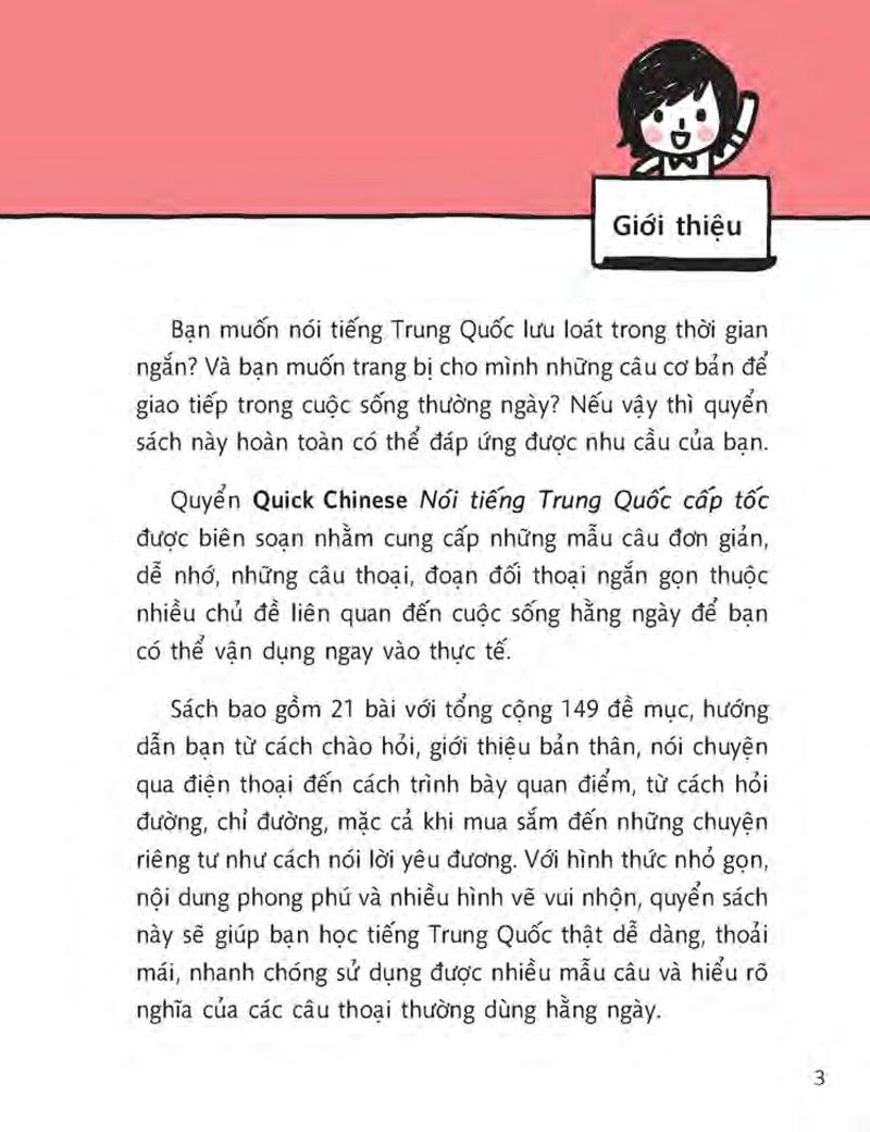 Quick Chinese – Nói Tiếng Trung Cấp Tốc (Kèm CD Hoặc File MP3)