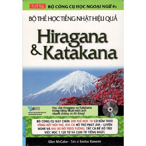 Combo Tự Học Viết Tiếng Nhật Căn Bản Hiragana + Katakana + Bộ Thẻ Học Tiếng Nhật Hiệu Quả - Bản Quyền