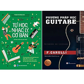 Combo Tự Học Nhạc Lý Cơ Bản + Phương Pháp Học Guitare (Bộ 2 Cuốn) - HH