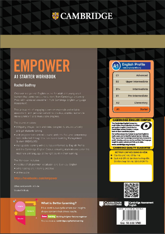 Combo 2 cuốn Empower A1 Starter
