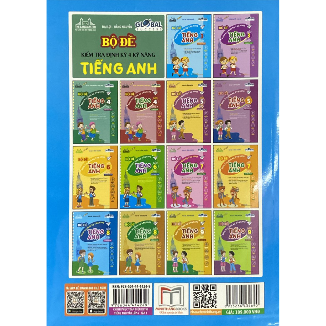 Chinh Phục Toàn Diện Kì Thi Tiếng Anh Vào Lớp 6 (Trường chuyên , chất lượng cao)