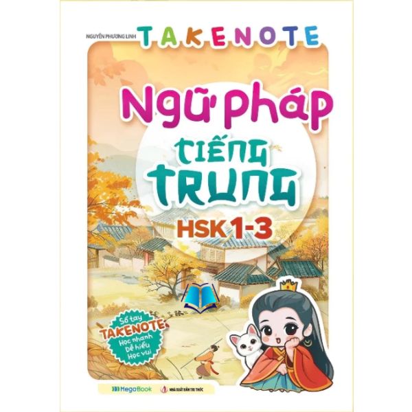 Sách - TAKENOTE Ngữ Pháp Tiếng Trung HSK 1-6